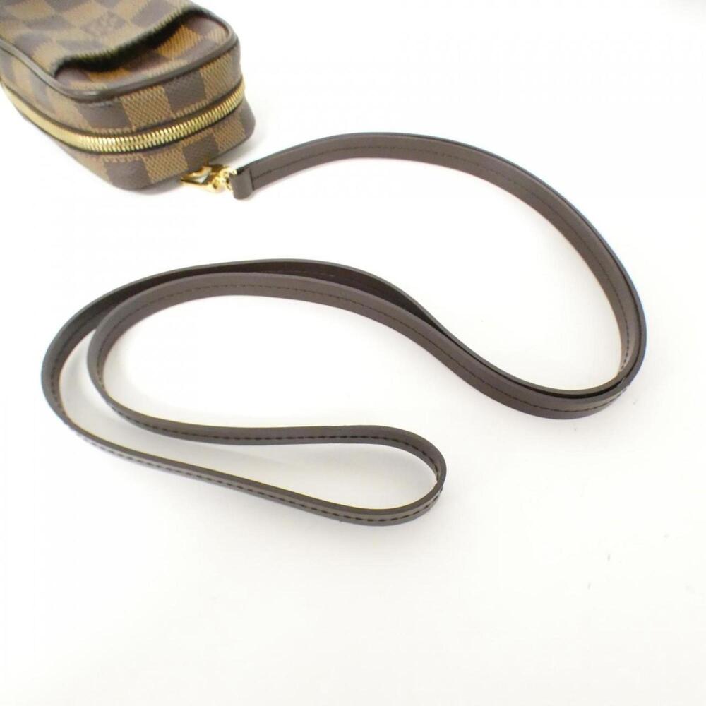 LOUIS VUITTON Authentic Brown Damier Pouch - Picture 6 of 8